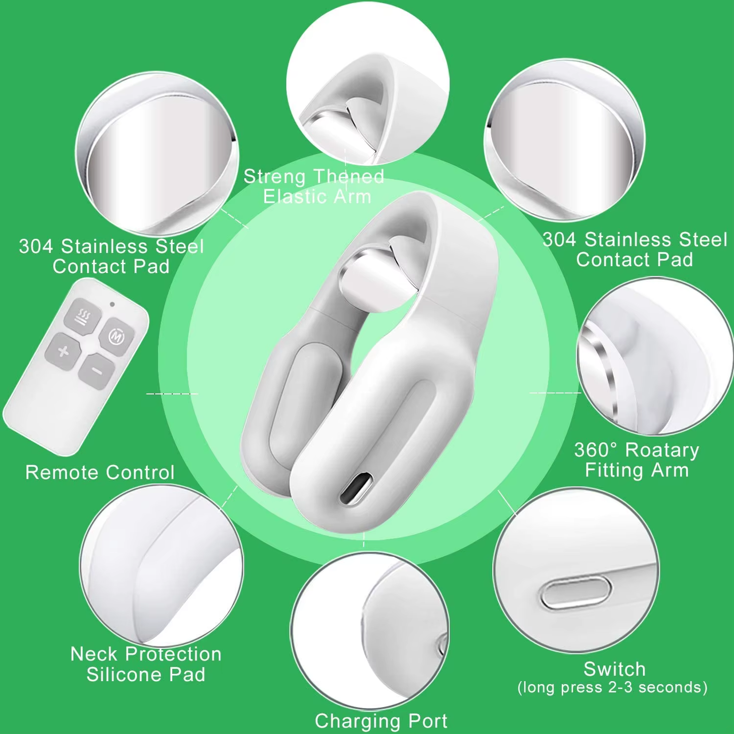 NeckRelief Pro™ – Advanced Cervical Massager